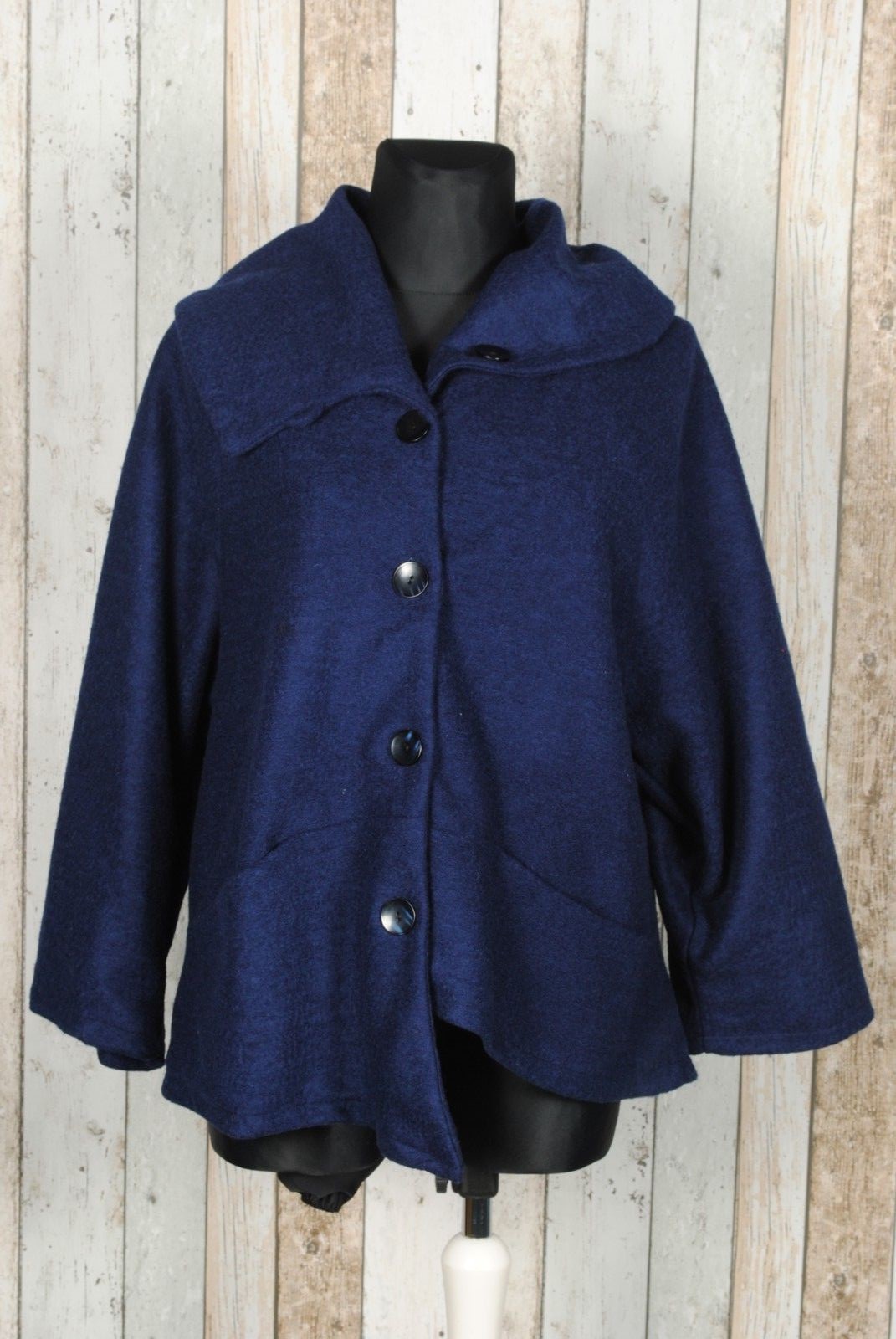 Xadoo Lagenlook Designer plus Talla Moda chaqueta abrigo azul oscuro 50 sale Xadoo Lagenlook Designer plus Talla Talla Talla Moda chaqueta abrigo azul oscuro 50 sale 4979ae