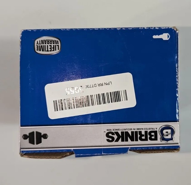 Brinks 2718119 Double Cylinder Deadbolt Keyed on Both Sides Satin