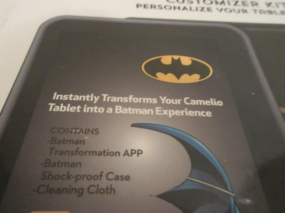 Camelio2 Vivitar Customizer Kit Personalize Your Tablet Batman Theme 7" Case App - Image 3 of 4