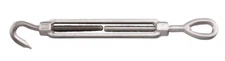 316-NM STAINLESS STEEL TURNBUCKLE HOOK & EYE 3/4" (S0110-HE20)