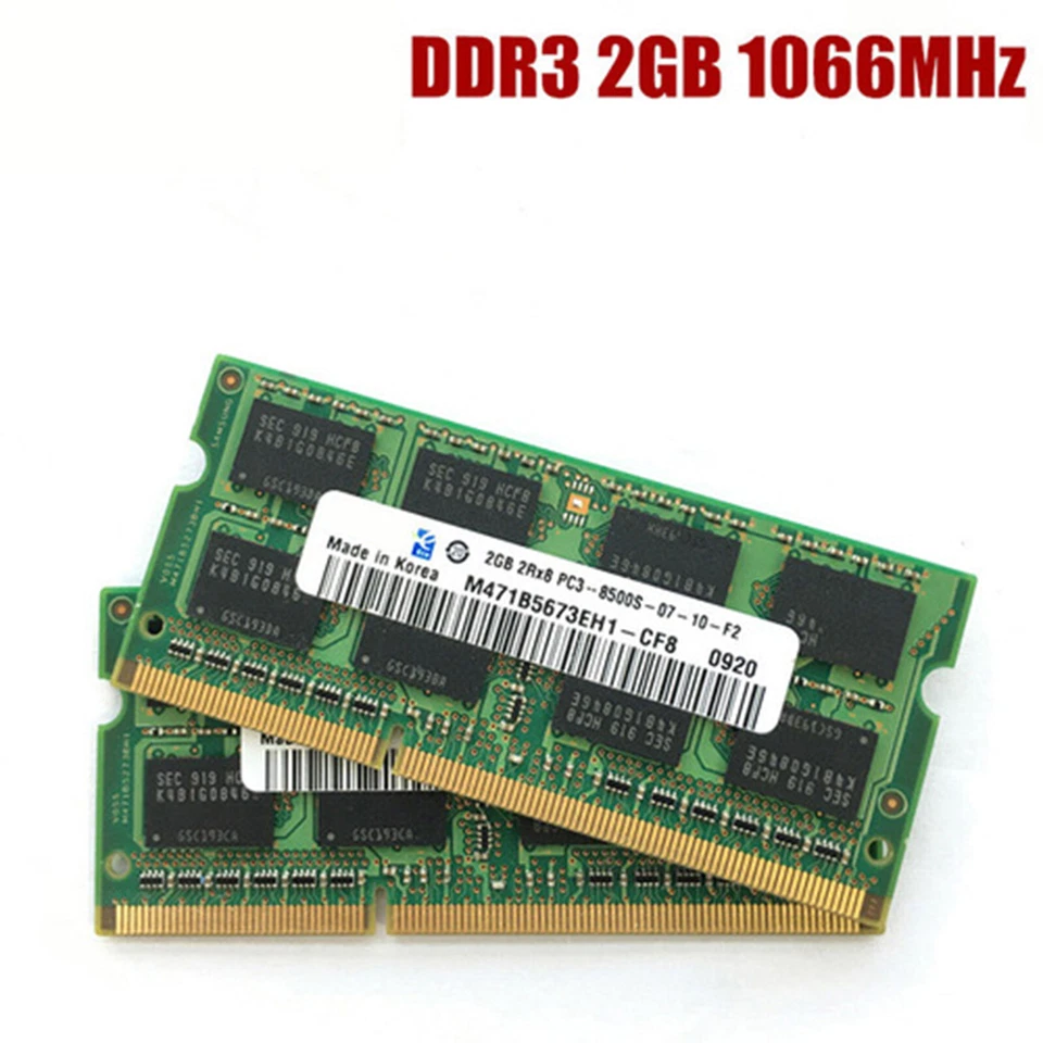 Memory Card For Samsung DDR3 8G 4G 2G 1G 1066 1333 1600 PC3 Third Generation - Image 4 of 4