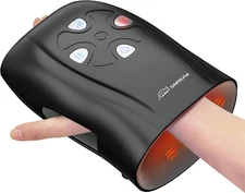 Hand Massager with Heat - Compression and Vibration Cordless Hand Massager     (