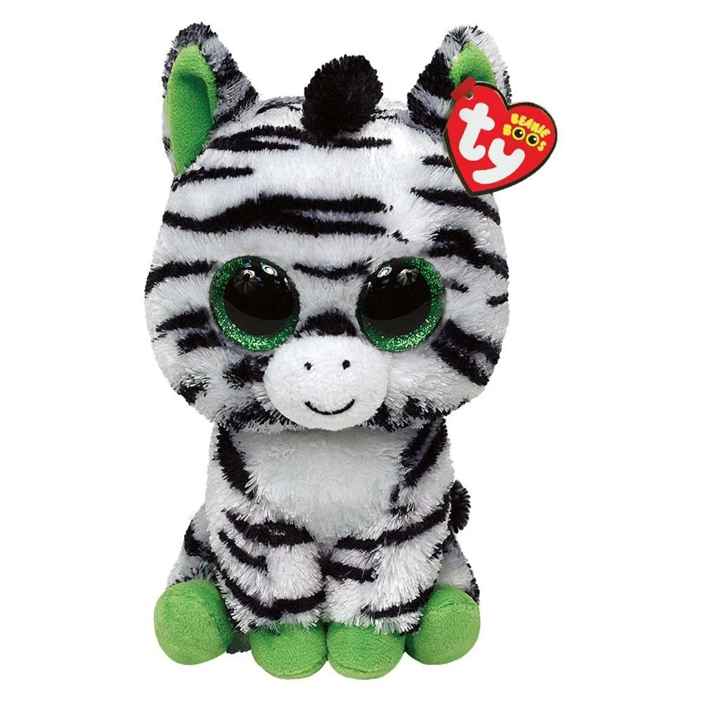 Ty Beanie Boo Boos 36036 Zig-Zag the Zebra Regular 15cm