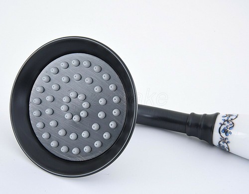 Oil Rubbed Bronze Telephone Style Ceramics Hand Held Bathroom Shower Head Zhh073 - Picture 5 of 8