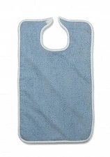 Bib Hook and Loop Closure Reusable Terry Cloth -1 Count