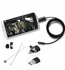 TELECAMERA 10M ENDOSCOPICA SONDA ISPEZIONE USB 6 LED IP67 ANDROID PC NOTEBOOK