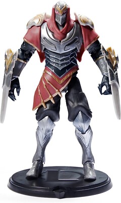 League of Legends, 6-Inch Zed Collectible Figure w/Premium Details and 2 Accesso