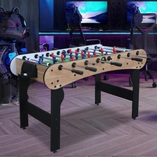 53" Foosball Table Mini Competition Soccer Table Game Leg Levelers Game Rooms