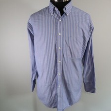 Arrow Shirt Mens 15.5 32/33 Regular Fit Wrinkle Free Button Down Long Sleeve