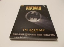 BATMAN 4 FILM COLLECTION DVD/ NEW FACTORY SEALED