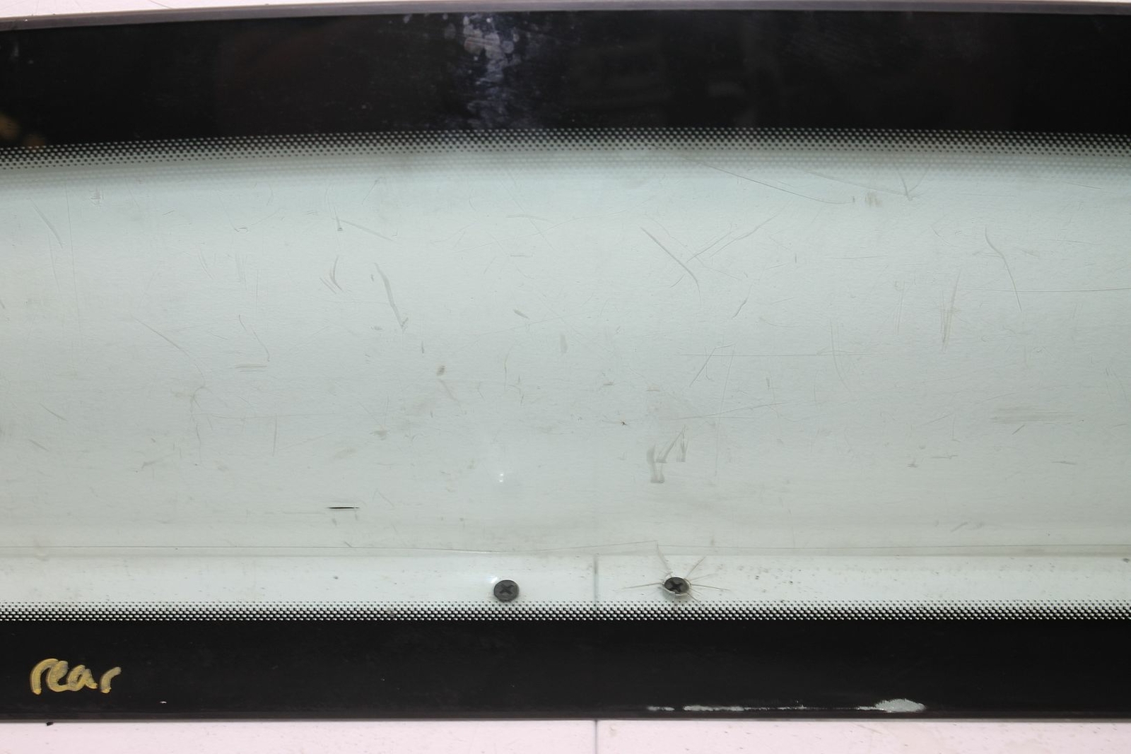 2019 LAMBORGHINI HURACAN REAR WINDOW BEHIND SEAT REAR WINDSHIELD GLASS 15 16 17