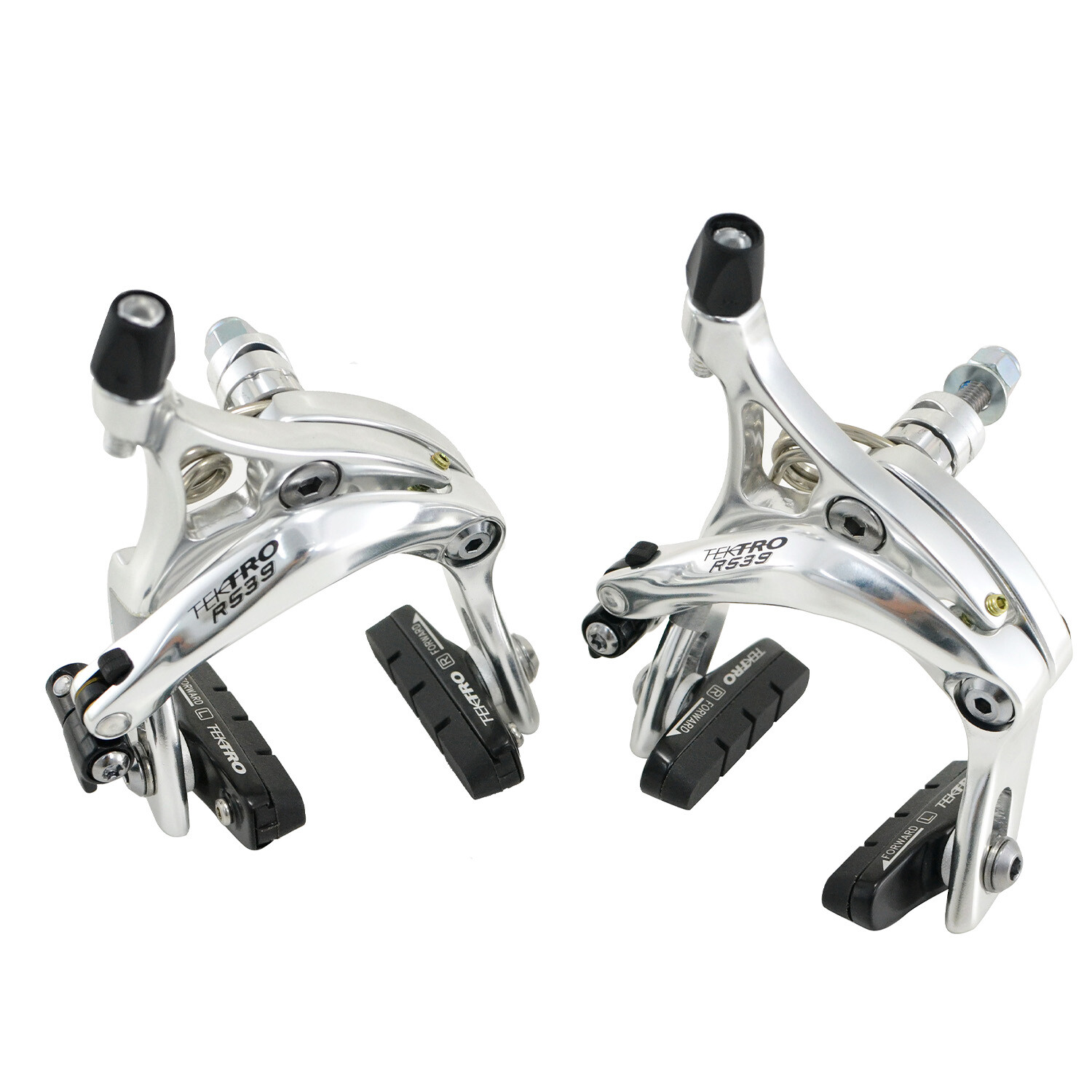 TEKTRO R539 Caliper Brake Set 47-59mm with QR Nutted Mount ,