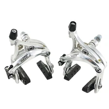 TEKTRO R539 Caliper Brake Set 47-59mm with QR Nutted Mount , Silver