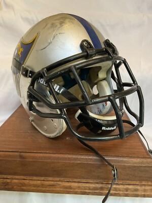 blank football helmet shells Riddell Speed Silver Blank Mini Football Helmet Shells