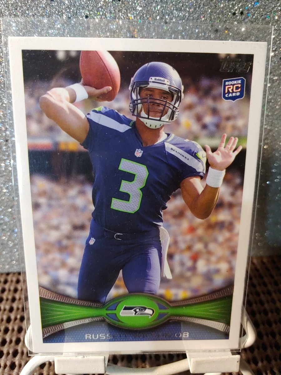 NFL 2012 Topps Russell Wilson /50 RC ルーキー NFL Topps 2012 Platinum Football PSA 9 Russell Wilson Graded