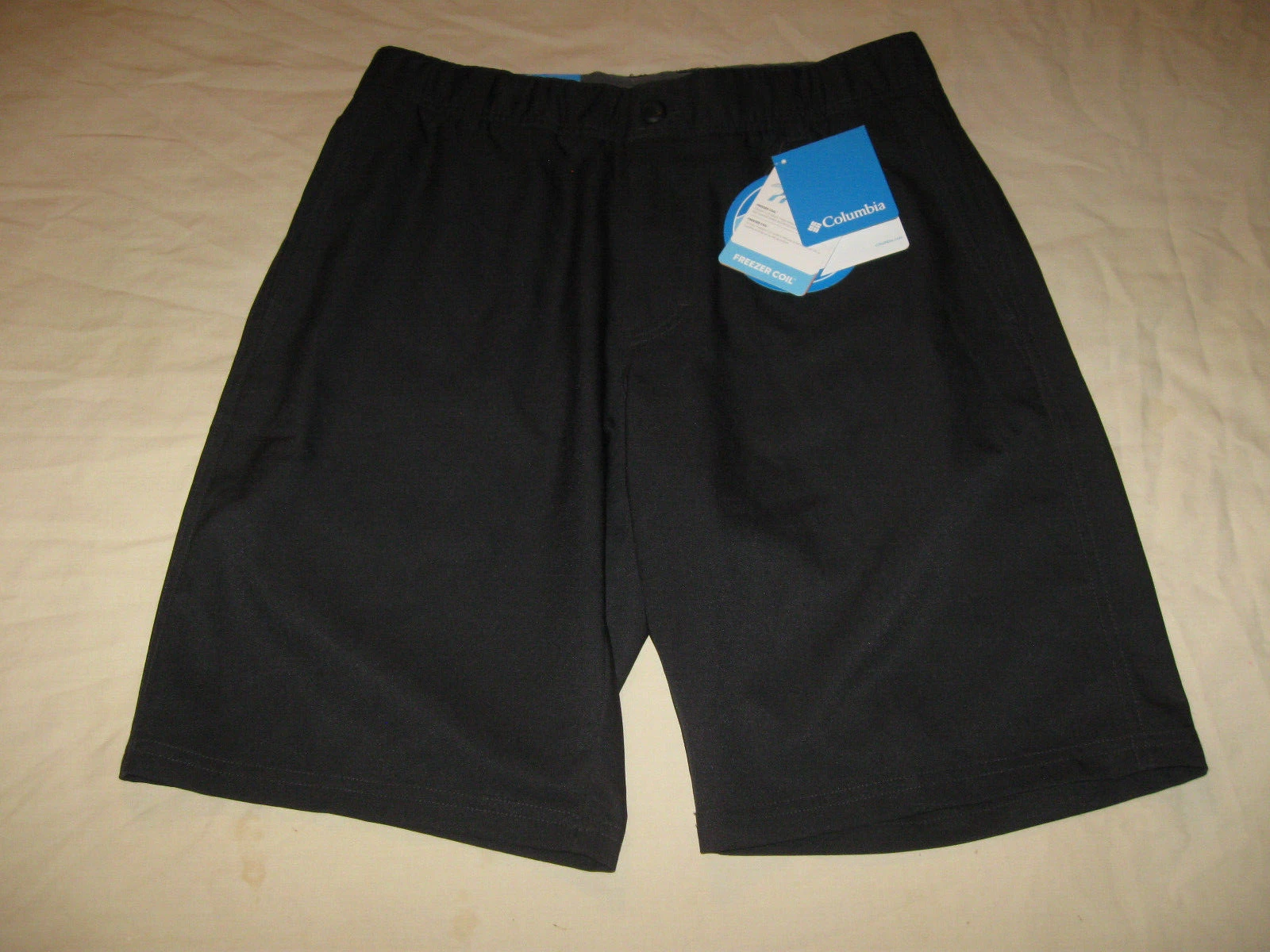 Columbia Sportswear Shorts NEW Orig $60 Men's 32 Regular Fit Black Breathable
