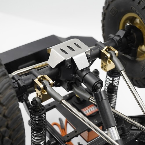 Yeah Racing EMED-001 Stainless Steel Front / Rear Diff Protector: Element Enduro - Afbeelding 3 van 4