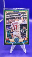 2019 Topps Gypsy Queen - Rhys Hoskins #102 Green - Philadelphia Phillies