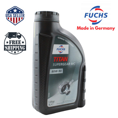 Fuchs TITAN SUPERGEAR MC SAE 80W-90 Mineral Gear Oil 1 Liter