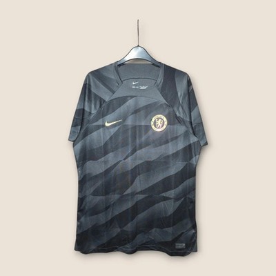 Herren Fußballtrikot schwarz Nike Chelsea 2022/2023 Torwart, Large