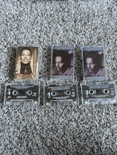 LOT 3 Luther Vandross CASSETTE TAPE The Best of Love 1 2 / Never Let Me Go E26