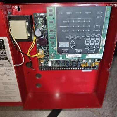 Silent Knight 5600 Addressable Fire Alarm Control Panel FACP Boots SLC Fault