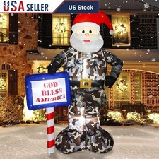 7ft Inflatable Santa Claus Lights Christmas Decoration Outdoor Yard Display New