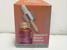 StriVectin Vitamin C Meets Retinol 7 ml /0.25 fl oz new in box
