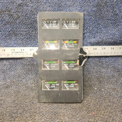 39569-003 | Rochester Gauges | Piper PA34-220T | Intrument Gauge Cluster (12V)