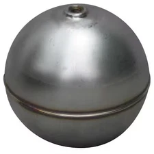 Naugatuck Gr35s4241a Float Ball, Round, Ss, 3-1/2 In