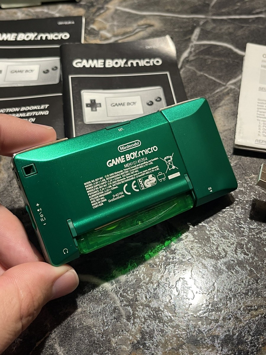 Nintendo Gameboy Micro - Green - Boxed FREE SHIPPING | eBay