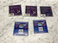 Iomega Zip Disk 100MB Cartridges - Lot of 5, USED