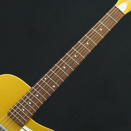 Danelectro 56 Single Cutaway Electric Guitar Gold Made in USA Used - Picture 5 of 10