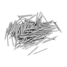 18mm Watch Band Pin 1.3mm Dia Steel Single Flanged End Spring Bar Pins 200pack