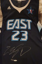 LeBron James Signed Autographed All-Star Jersey - Upper Deck UDA /50