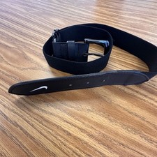 Nike Baseball Softball Adjustable Belt - Black - Adult (28”-43”)