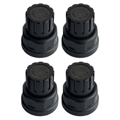 4er Set Fu?bodenheizung Wasserverteiler Handradschalter M30x1 5 Kunststoff