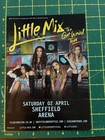 Little Mix 8” X 6” Concert Flyer Poster Original Sheffield UK RARE & COLLECTABLE — photo 2