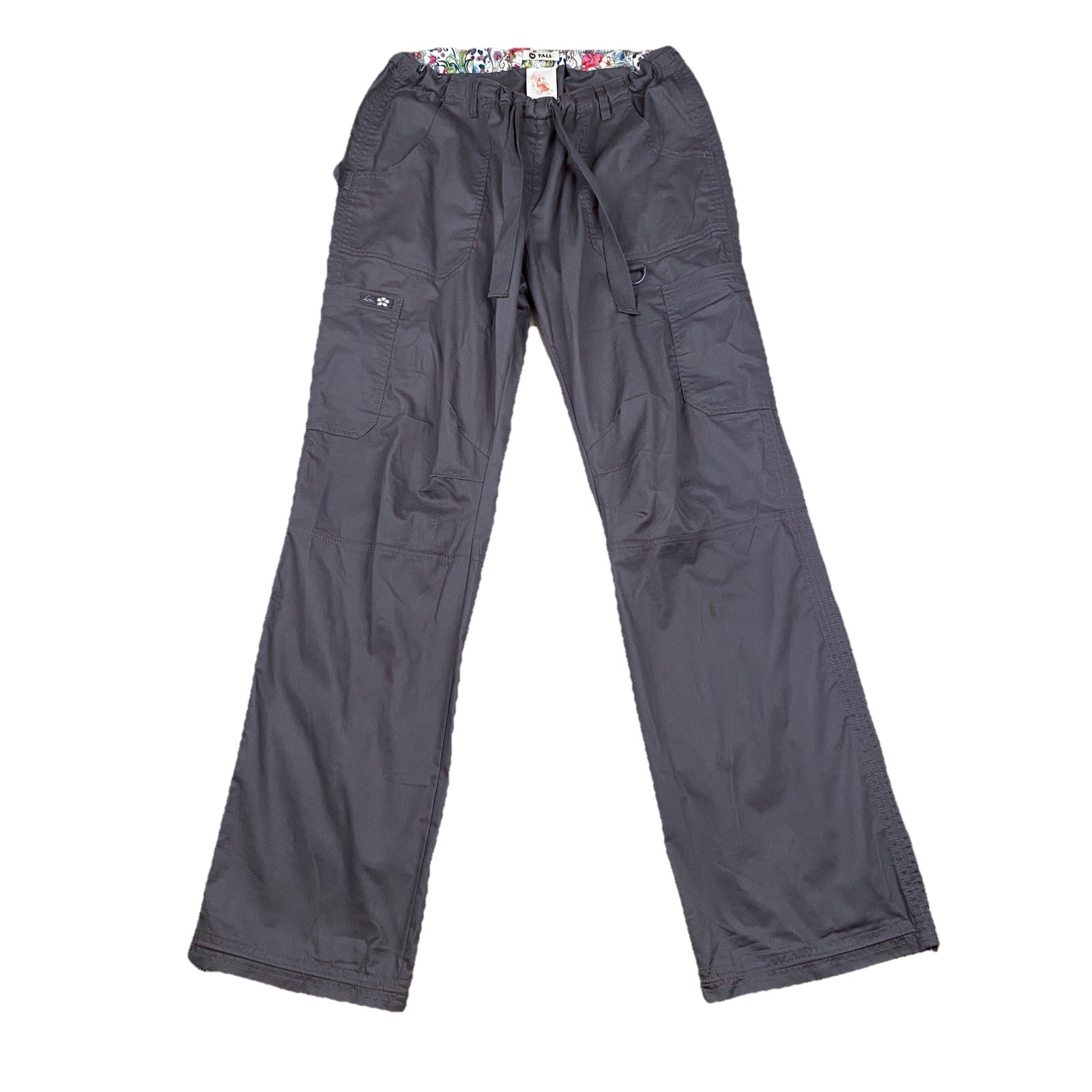 Womens M Tall 29x33 Gray Medical Uniform 701t