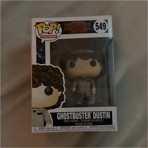 Funko Pop! Vinyl Ghostbuster Dustin #549 Stranger Things Television Figure