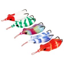 Topwater Frogs Lures Set with Double Hook Ray Frogs Crankbait Lures Fishing Lure