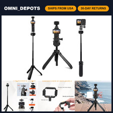 Extendable Mini Tripod Stand Selfie Stick for Cameras, Lightweight Portable