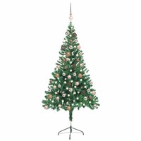Weihnachtsbaum KüNstlich 150Cm Mit Beleuchtung 380 Zweige