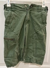 H M Kids Children Boys Shorts Size 8-9Y Green