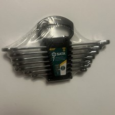 7piece Metric 120p Professional Combination Ratcheting Wrench Set With Universal