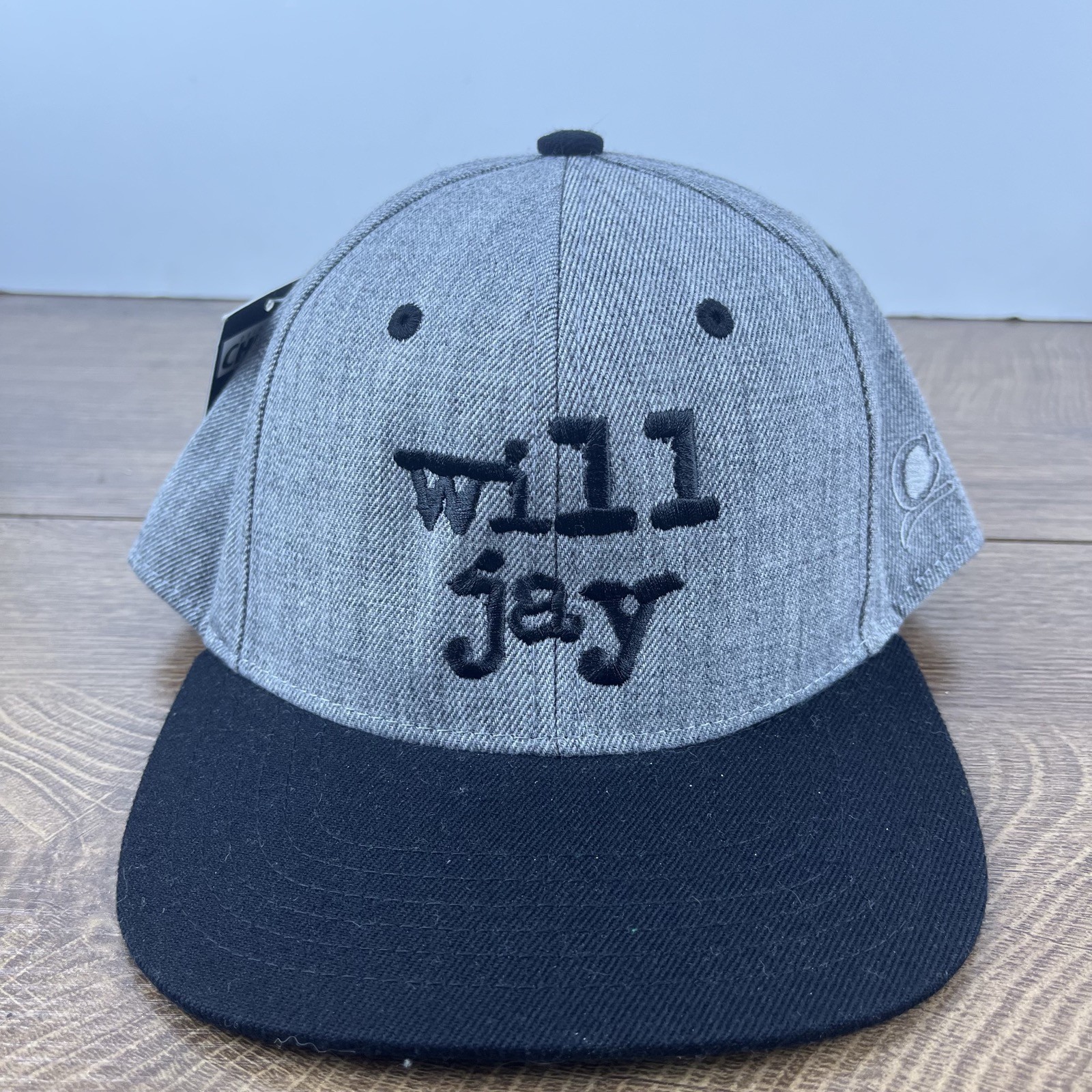 Will Jay Snapback Hat Gray Adjustable Hat Adult F… - image 1