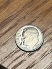 1963 D ROOSEVELT DIME, 90% Silver in circulated condition