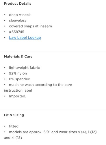Old Navy Damengröße 4X ~ Kakao Mokka nahtloses Tanktop Body neu mit Etikett $ 25 - Bild 4 von 5