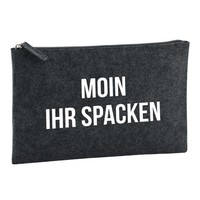 Kulturbeutel Moin Ihr Spacken Spruch Geschenkidee Moin Ihr Spacken Geschenk PräS