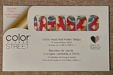 Color Street BREAK FREE Nail Polish STRIPS Conference Exclusive Set NEW